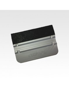 Raclette plastique feutrine