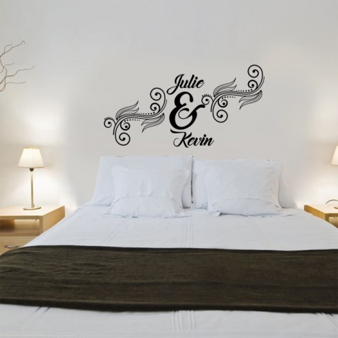 Stickers toi et moi personnalisé