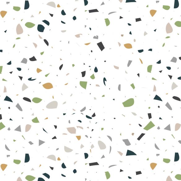 Crédence adhésive terrazzo