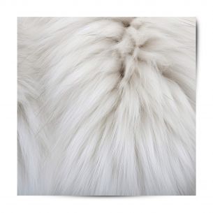 Vinyle adhésif patterns poils blancs