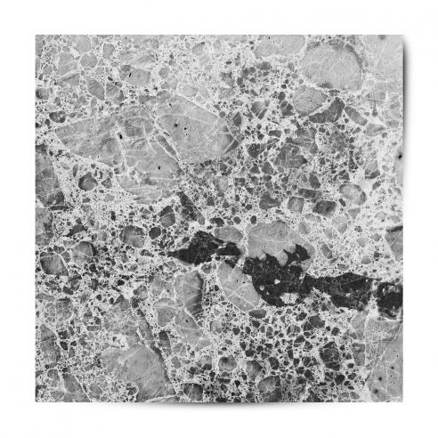 Vinyle adhésif patterns effet carrelage noir et blanc