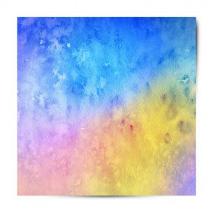Vinyle adhésif patterns effet arc en ciel aquarelle
