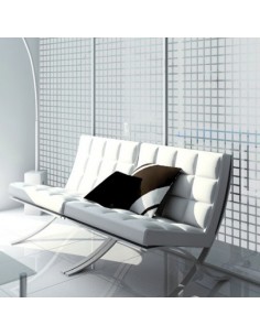 Film dépoli design claustra 2