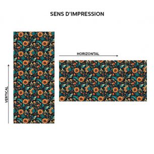 Film adhésif fleurs 2