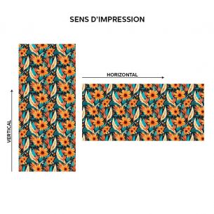 Film adhésif décoratif fleurs 2