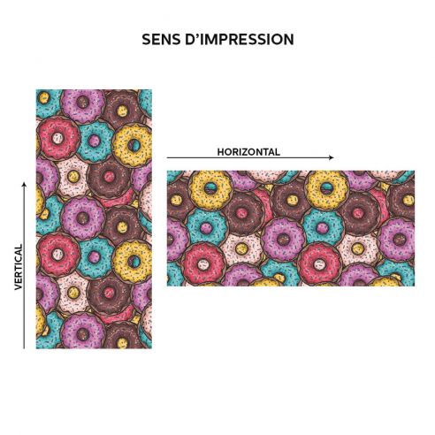 Film adhésif donuts