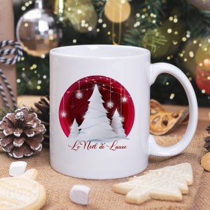 Mug de Noël personnalisé