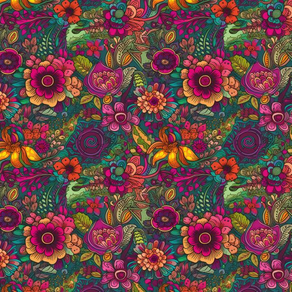 Film adhésif motifs floraux