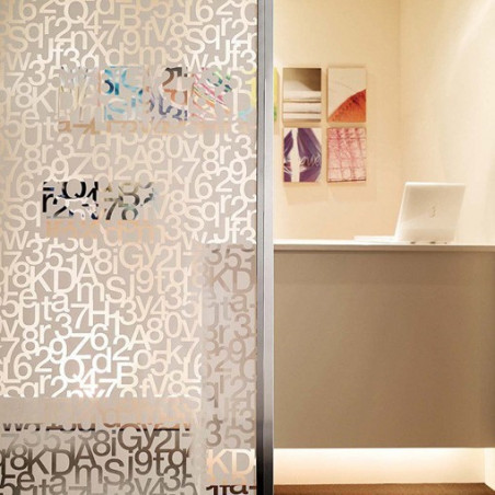 Film décor design blanc