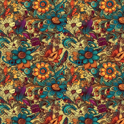 Film adhésif motifs floraux