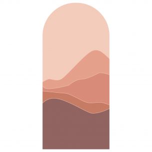 Sticker mural archeterracotta 2