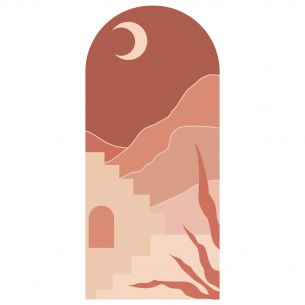 Sticker mural archeterracotta 2