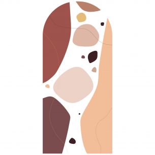 Sticker mural arche bohème chic 2