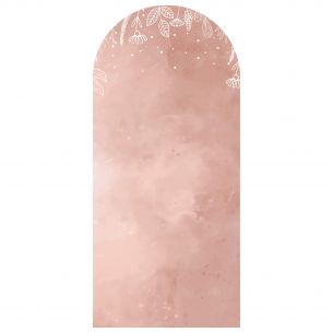 Sticker mural arche bohème chic 2