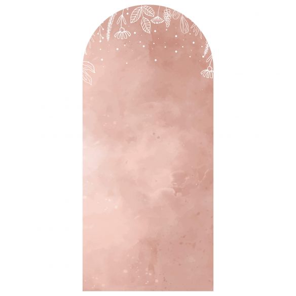 Sticker mural arche bohème chic