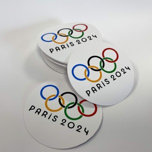 Stickers / Etiquettes adhésives JO Paris 2024 2