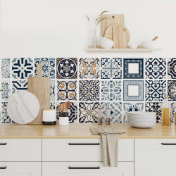 Stickers carrelage carreaux de ciment