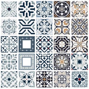 Stickers carrelage carreaux de ciment 2