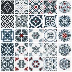 Stickers carrelage carreaux de ciment 2