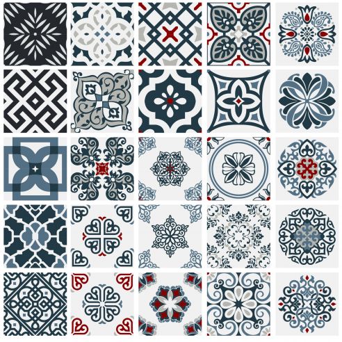 Stickers carrelage carreaux de ciment