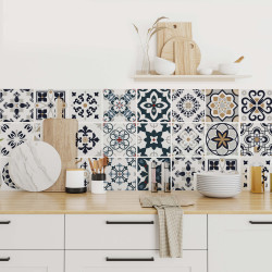 Stickers carrelage carreaux de ciment