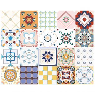 Stickers carrelage carreaux de ciment 2