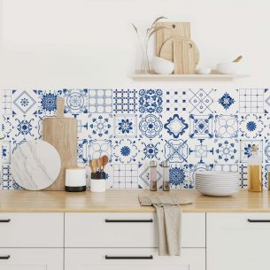 Stickers carrelage carreaux de ciment