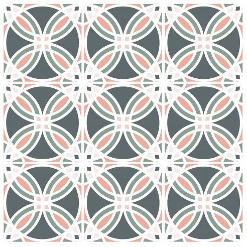 Stickers carrelage carreaux de ciment