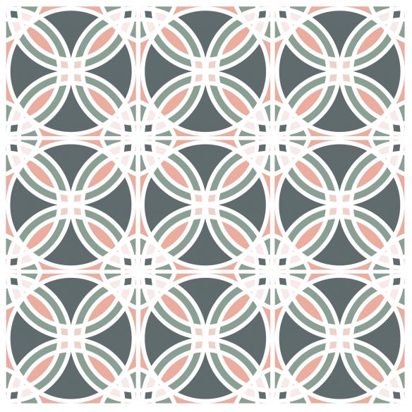 Stickers carrelage carreaux de ciment