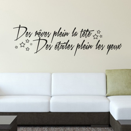 Des rêves pleins la tête