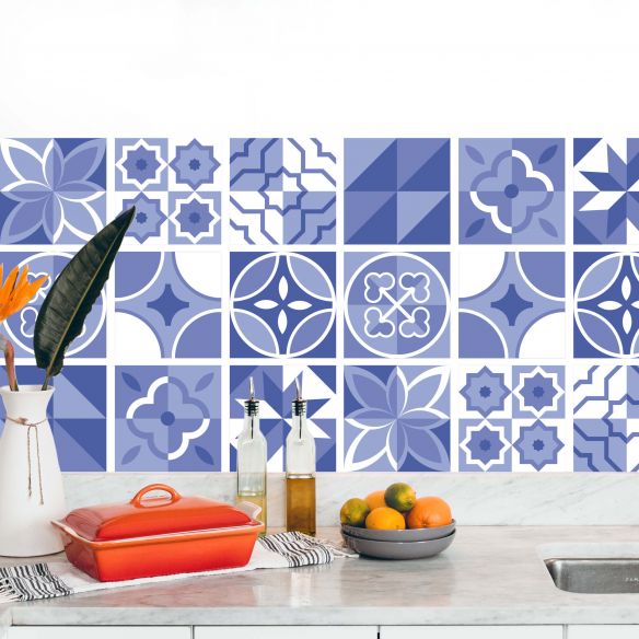 Stickers carrelage carreaux de ciment