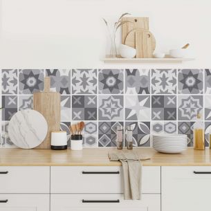 Stickers carrelage carreaux de ciment