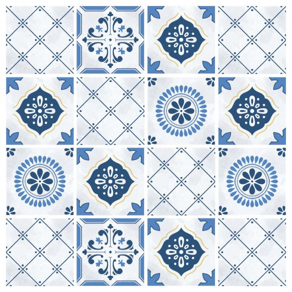 Stickers carrelage carreaux de ciment