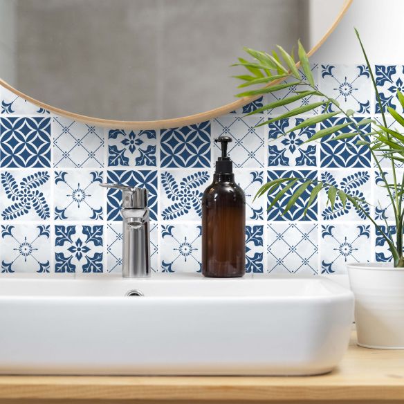 Stickers carrelage carreaux de ciment