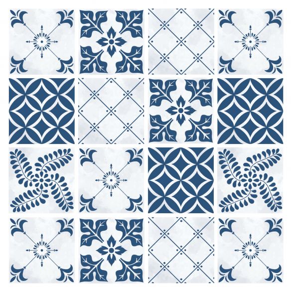 Stickers carrelage carreaux de ciment