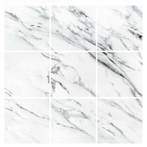 Stickers carrelage carreaux de ciment effet marbre