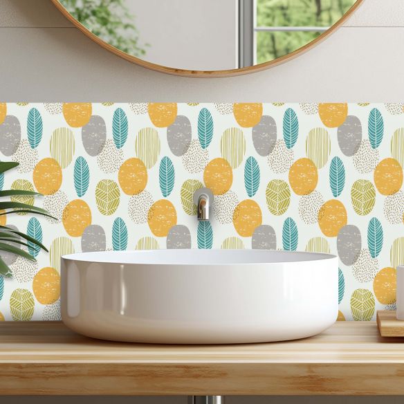 Crédences déco adhésive PVC 3mm 30x70cm