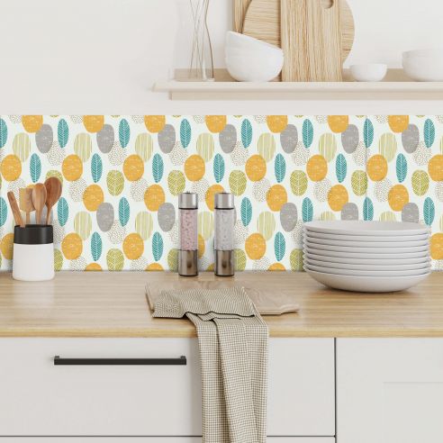 Crédences déco adhésive PVC 3mm 30x70cm