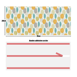 Crédences déco adhésive PVC 3mm 30x70cm