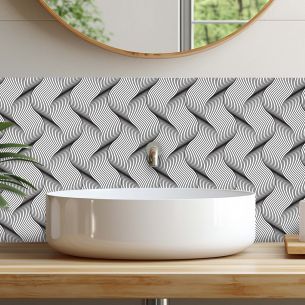 Crédences design adhésive PVC 3mm 30x70cm 2