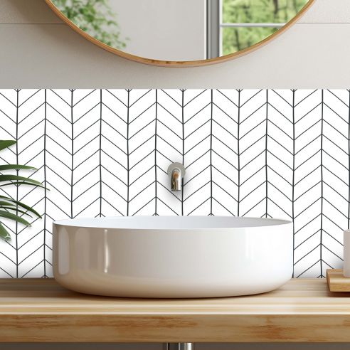 Crédences design adhésive PVC 3mm 30x70cm