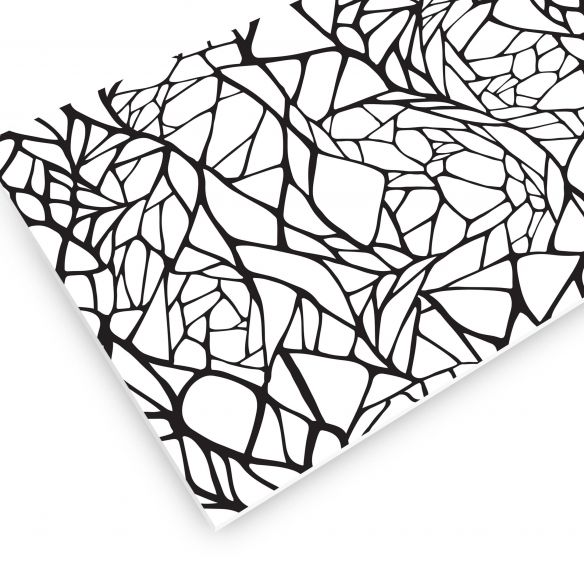 Crédences déco adhésive PVC 3mm 30x70cm