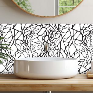 Crédences déco adhésive PVC 3mm 30x70cm 2