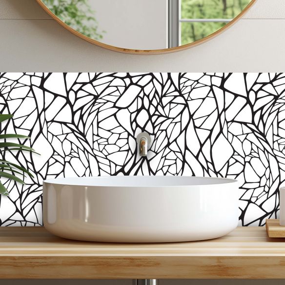 Crédences déco adhésive PVC 3mm 30x70cm