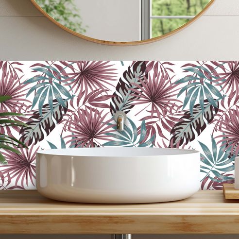 Crédences adhésive exotique PVC 3mm 30x70cm