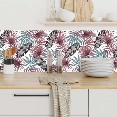 Crédences adhésive exotique PVC 3mm 30x70cm