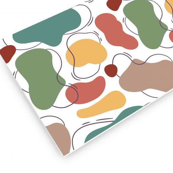 Crédences art déco adhésive PVC 3mm 30x70cm