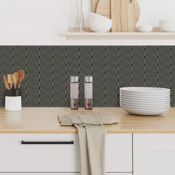 Crédences déco design adhésive PVC 3mm 30x70cm