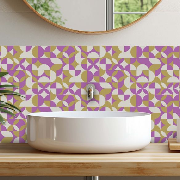 Crédences adhésive retro PVC 3mm 30x70cm