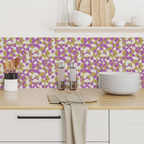 Crédences adhésive retro PVC 3mm 30x70cm